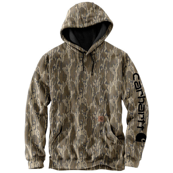 Carhartt 105484 Men's Loose Fit Midweight Camo Sleeve Graphic Sweatshirt