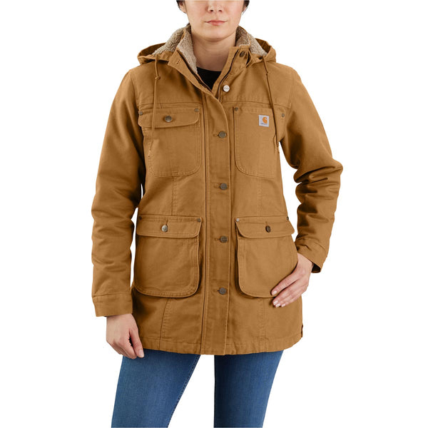 Carhartt 105512 Women's Loose Fit Weathered Duck Coat