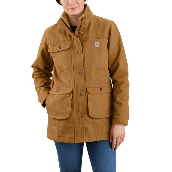 Carhartt 105512 Women's Loose Fit Weathered Duck Coat