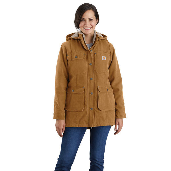 Carhartt 105512 Women's Loose Fit Weathered Duck Coat