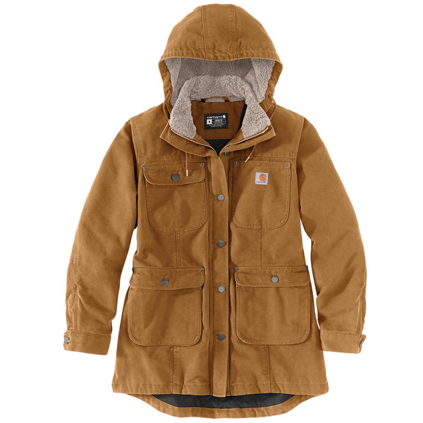 Carhartt 105512 Women's Loose Fit Weathered Duck Coat