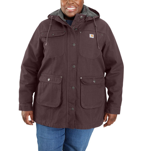 Carhartt 105512 Women's Loose Fit Weathered Duck Coat