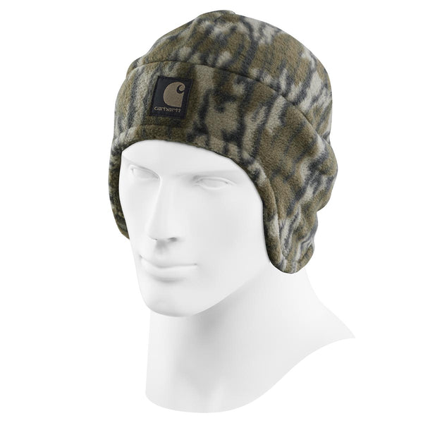 Carhartt 105517 Camo Fleece 2-in-1 Hat