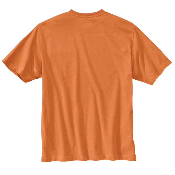 Carhartt 105709 Men's Loose Fit Heavyweight SS Logo T-Shirt