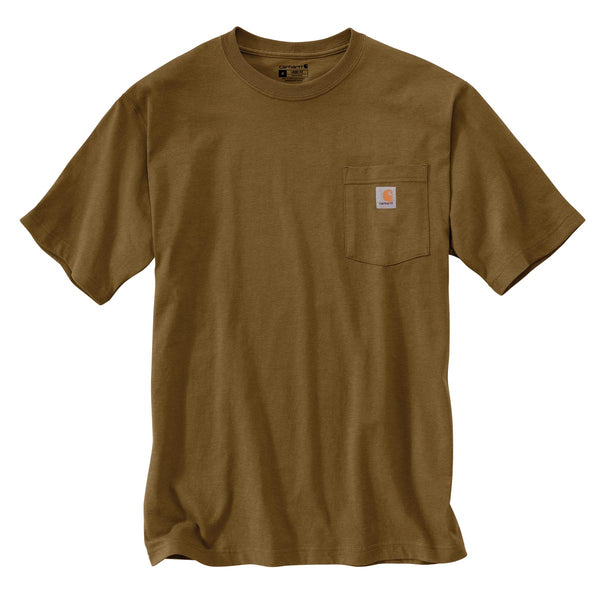 Carhartt 105710 Men's Loose Fit Heavyweight SS Pocket C Graphic T-Shirt