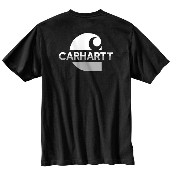 Carhartt 105710 Men's Loose Fit Heavyweight SS Pocket C Graphic T-Shirt