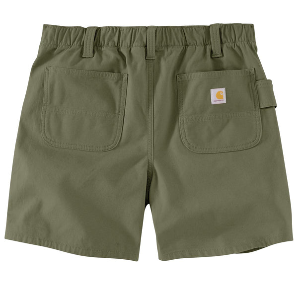 Carhartt 105730 Women's Rugged Flex Relaxed Fit Canvas Work Short