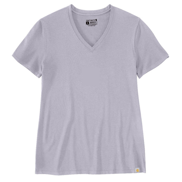 Carhartt 105739 Women's Relaxed Fit Lightweight Short-Sleeve V-Neck T-Shirt - Discontinued Pricing