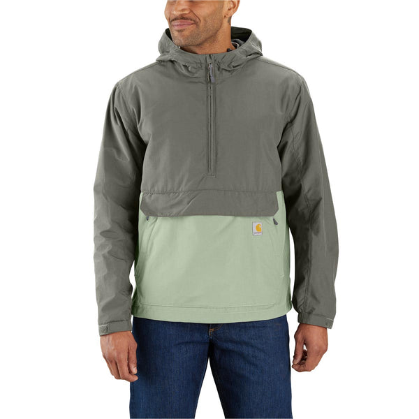 Carhartt 105749 Men's Rain Defender Loose Fit Lightweight Packable Anorak - Discontinued Pricing