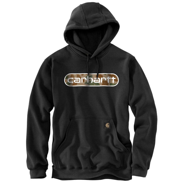 Carhartt 105942 Men's Loose Fit Midweight Camo Logo Graphic Sweatshirt