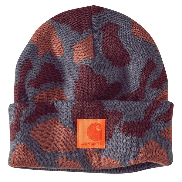 Carhartt 105968 Knit Camo Beanie