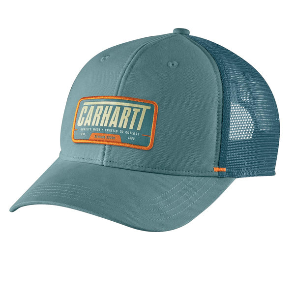 Carhartt 105971 Canvas Mesh-Back Patch Cap