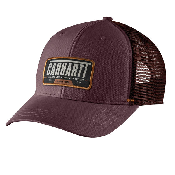 Carhartt 105971 Canvas Mesh-Back Patch Cap