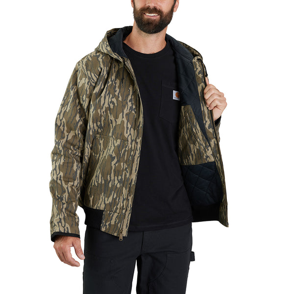 Carhartt 106098 Men's Rugged Flex Duck Loose Fit Insulated Camo Active Jac