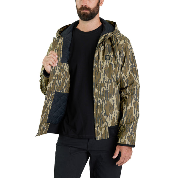 Carhartt 106098 Men's Rugged Flex Duck Loose Fit Insulated Camo Active Jac