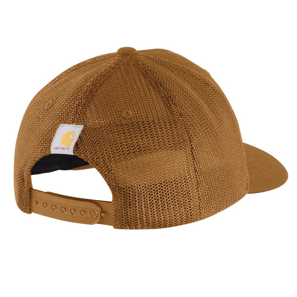 Carhartt 106130 Men's Rugged Flex Canvas Mesh-Back 1889 Patch Cap