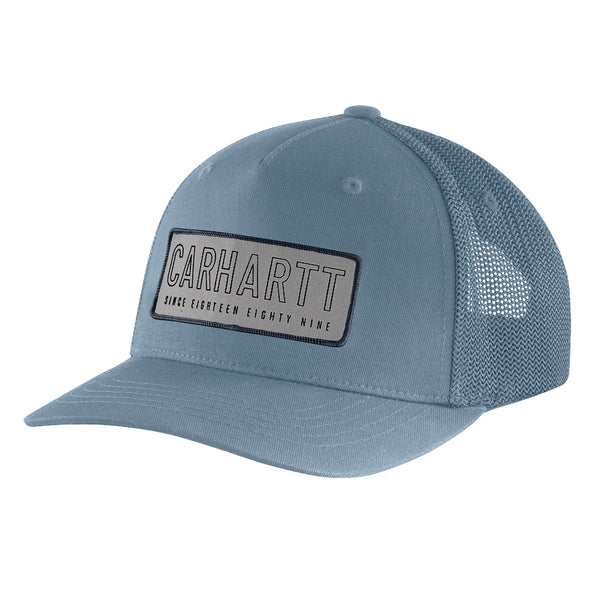 Carhartt 106130 Men's Rugged Flex Canvas Mesh-Back 1889 Patch Cap