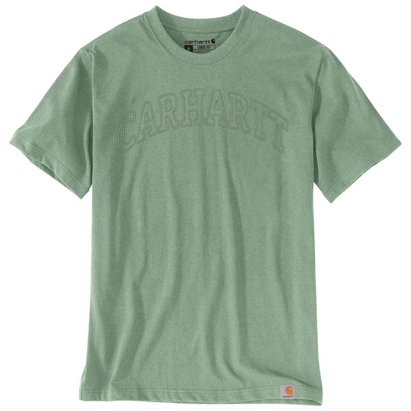 Carhartt 106156 Men's Relaxed Fit Heavyweight SS Logo Graphic T-Shirt - Discontinued Pricing