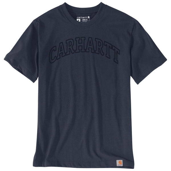 Carhartt 106156 Men's Relaxed Fit Heavyweight SS Logo Graphic T-Shirt - Discontinued Pricing