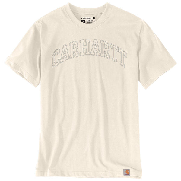 Carhartt 106156 Men's Relaxed Fit Heavyweight SS Logo Graphic T-Shirt - Discontinued Pricing