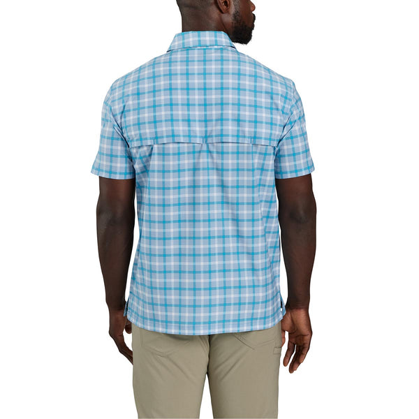 Carhartt 106167 Men's Force Sun Defender Relaxed Fit Lightweight SS Plaid Shirt - Discontinued Pricing