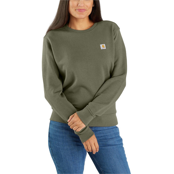 Carhartt 106179 Women's Relaxed Fit Midweight French Terry Crewneck Sweatshirt