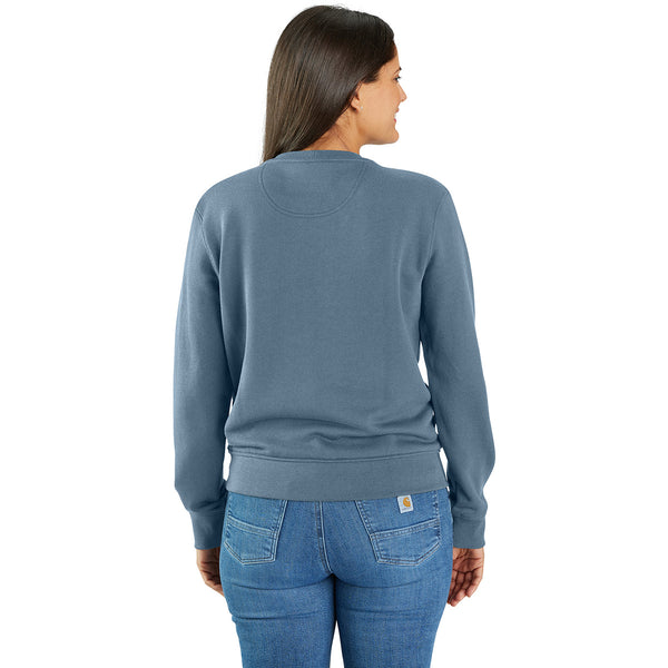 Carhartt 106179 Women's Relaxed Fit Midweight French Terry Crewneck Sweatshirt