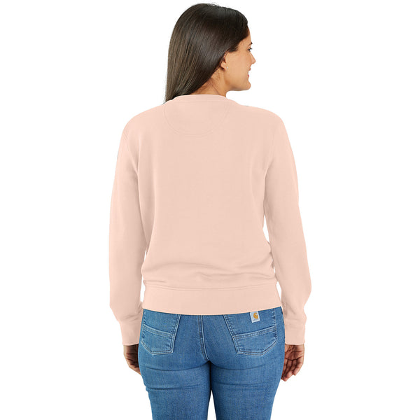 Carhartt 106179 Women's Relaxed Fit Midweight French Terry Crewneck Sweatshirt