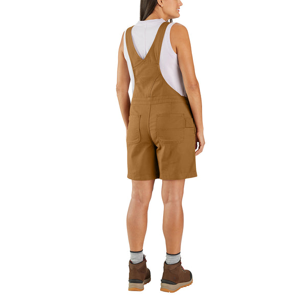 Carhartt 106197 Women's Rugged Flex Relaxed Fit Canvas Shortall - Discontinued Pricing