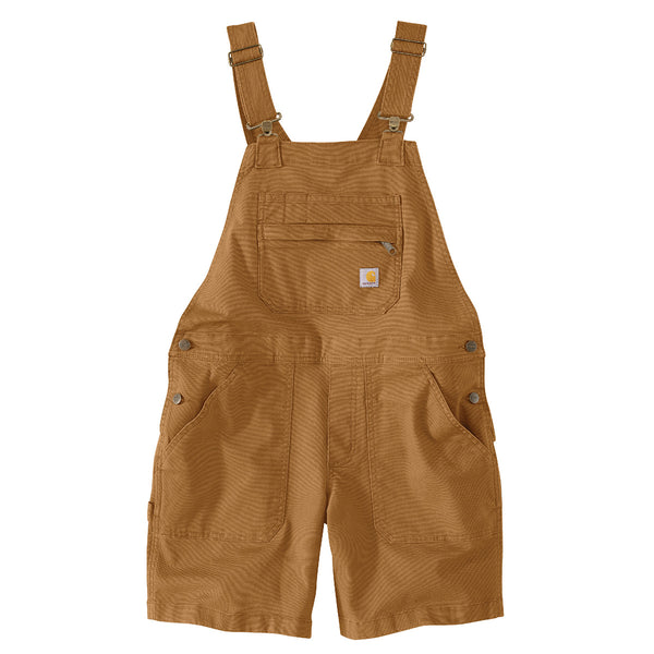 Carhartt 106197 Women's Rugged Flex Relaxed Fit Canvas Shortall