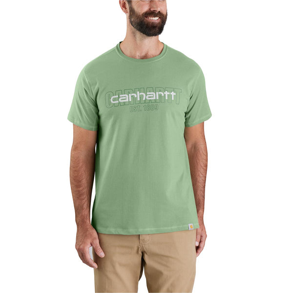 Carhartt 106215 Men's Force Relaxed Fit Midweight SS Logo Graphic T-Shirt