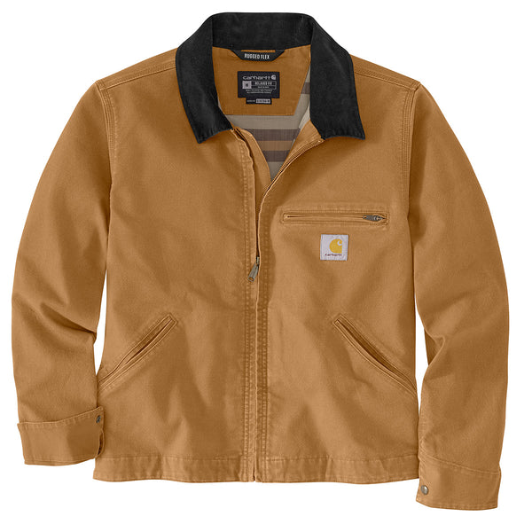 Carhartt 106234 Men's Rugged Flex Relaxed Fit Duck Detroit Jacket