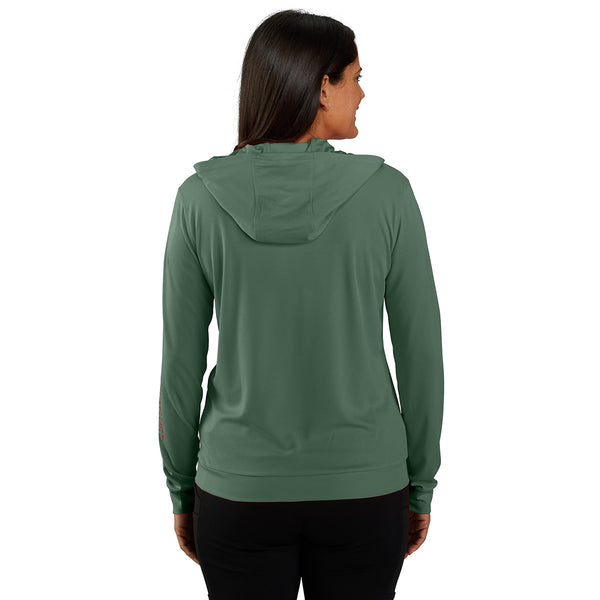 Carhartt 106236 Women's Force Sun Defender Lightweight Long-Sleeve Hooded Graphic T-shirt