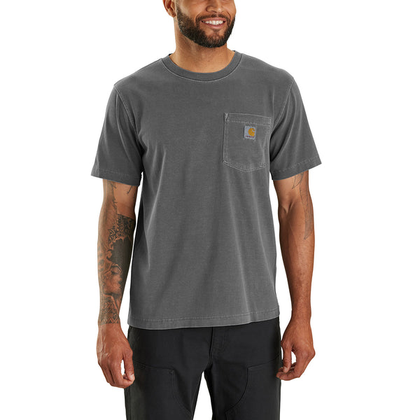 Carhartt 106252 Men's Relaxed Fit Lightweight SS Garment Dyed Pocket T-Shirt