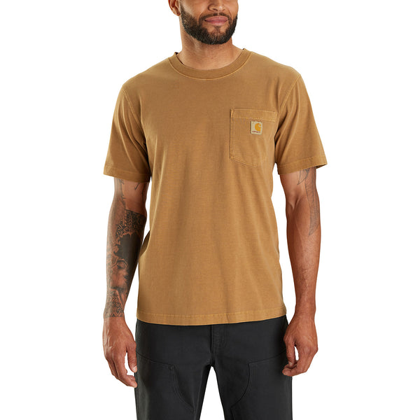 Carhartt 106252 Men's Relaxed Fit Lightweight SS Garment Dyed Pocket T-Shirt