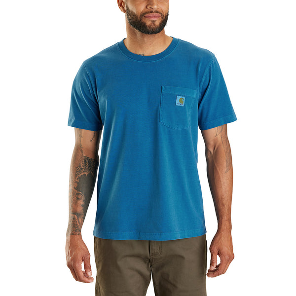 Carhartt 106252 Men's Relaxed Fit Lightweight SS Garment Dyed Pocket T-Shirt