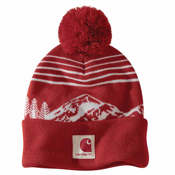 Carhartt 106335 Knit Pom Mountain Beanie