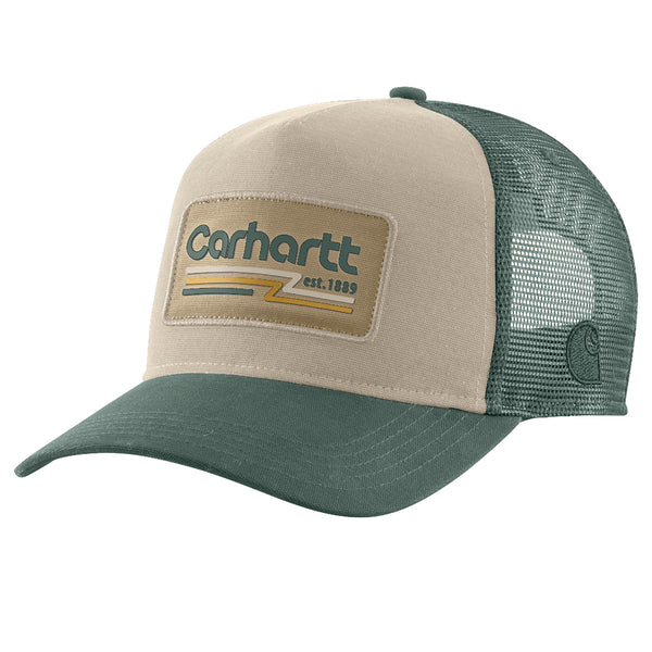 Carhartt 106342 Canvas Mesh-Back 1889 Patch Cap