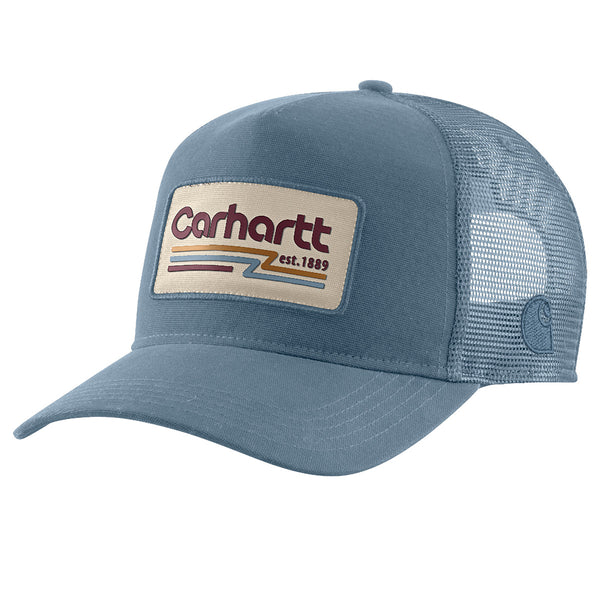 Carhartt 106342 Canvas Mesh-Back 1889 Patch Cap