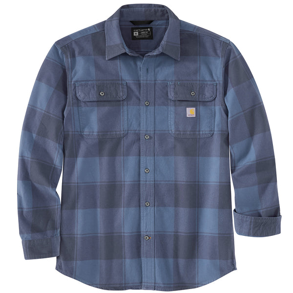 Carhartt 106356 Men's Loose Fit Heavyweight Flannel LS Plaid Shirt