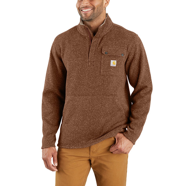 Carhartt 106378 Men's Relaxed Fit Midweight Quarter Zip Pocket Sweater Fleece