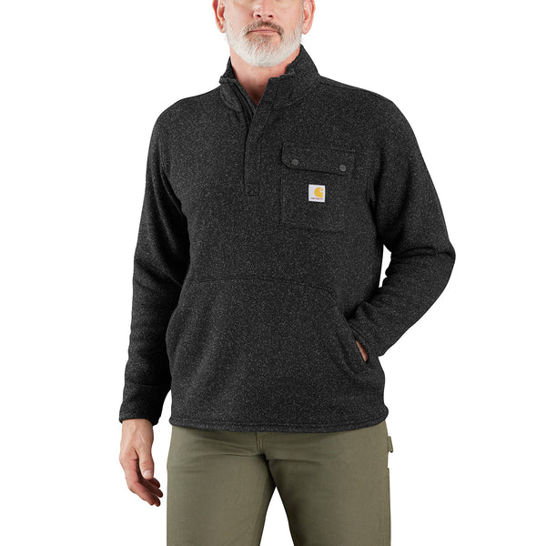 Carhartt 106378 Men's Relaxed Fit Midweight Quarter Zip Pocket Sweater Fleece