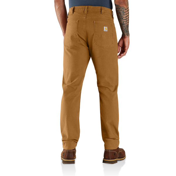 Carhartt 106414 Men's Rugged Flex Slim Fit Duck Tapered 5-Pocket Pant