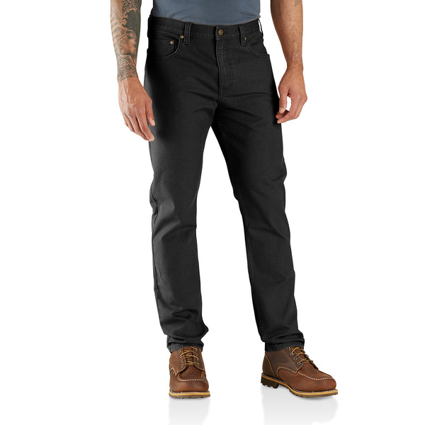 Carhartt 106414 Men's Rugged Flex Slim Fit Duck Tapered 5-Pocket Pant