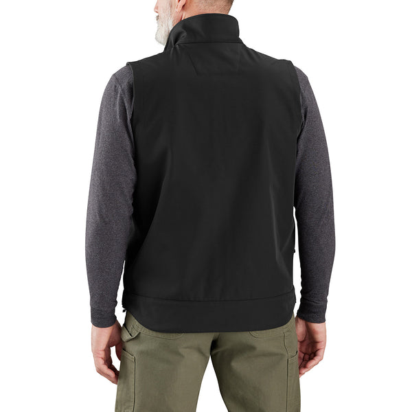 Carhartt 106439 Men's Rain Defender Relaxed Fit Softshell Vest