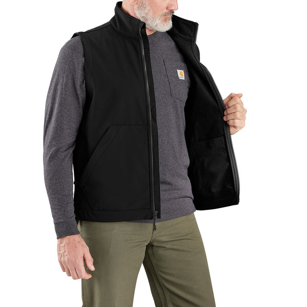 Carhartt 106439 Men's Rain Defender Relaxed Fit Softshell Vest