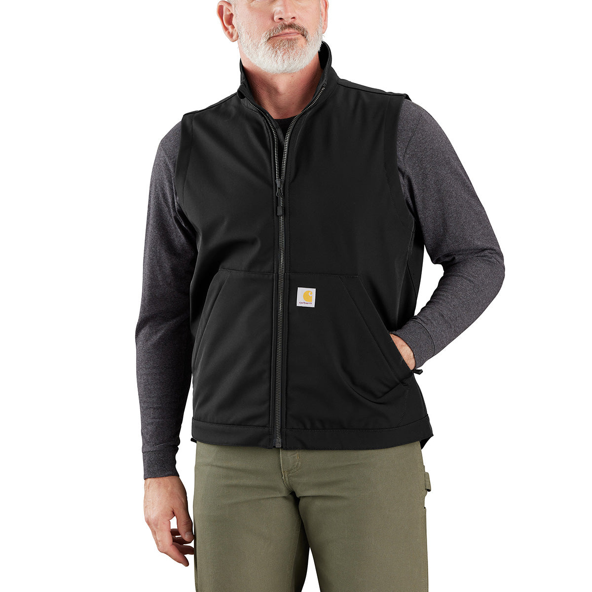 Carhartt-Men's Rain Defender Relaxed Fit Softshell Vest – Getz's Inc.