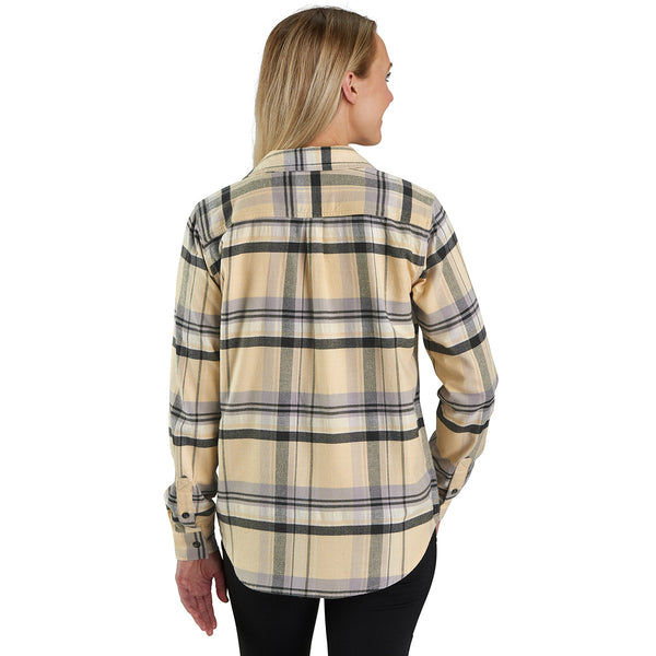 Carhartt 106447 Women's Tencel Fiber Series Relaxed Fit Long-Sleeve Flannel Shirt