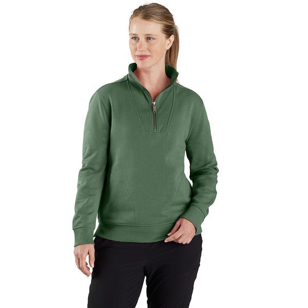 Carhartt 106451 Women's Tencel Fiber Series Relaxed Fit Half Zip Sweatshirt