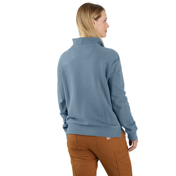 Carhartt 106451 Women's Tencel Fiber Series Relaxed Fit Half Zip Sweatshirt